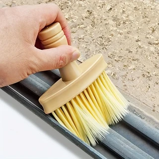 청소 나무 브러시 ​​부드러운 강모 가정용 창에 대한 다기능 자동차 디테일 먼지 제거 도구, 01 1pc