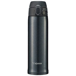 ZOJIRUSHI 象印 不鏽鋼真空保溫杯 SM-TA60-BA, 黑色, 600ml, 1個