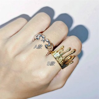 蔡依林 Ugly Beauty 專輯復刻皇冠戒指 應援週邊指環 小眾高級感禮物