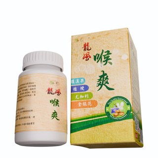 龍鳳 喉爽 天然草本, 90g, 1個