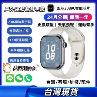 藍牙手錶 藍牙通話手錶 智慧手錶 智能手錶 戶外運動手錶 液態系統 電話手錶 智慧型手錶, H26 Pro+【銀色】46mm