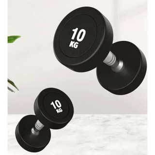 PU圓頭啞鈴2.5-25kg10對-台灣發貨 商品保固2年, 1個