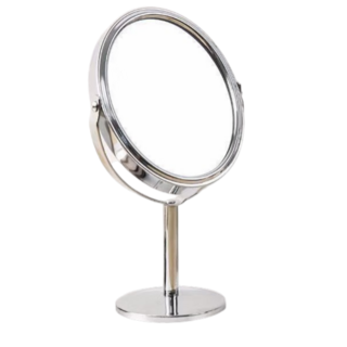 雙面立鏡 360度旋轉 一面放大鏡面, 單個