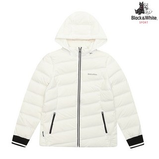 블랙앤화이트 여성 튜브 다운 스윙 점퍼 1152LXGT_WHITE 177803