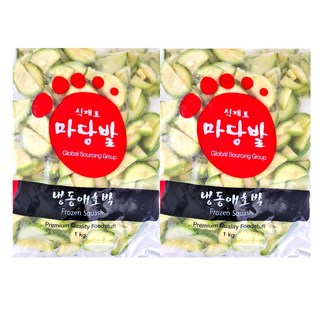 된장찌개용 애호박