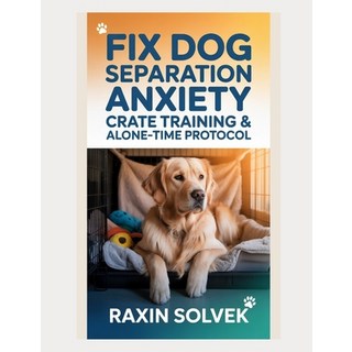 (英文圖書)Fix Dog Separation Anxiety: Crate Training & Alone-Time Protocol 平裝版, Independently Published, 英文