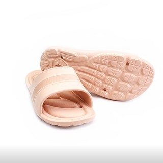 台灣製造 牛頭牌麻糬拖室內浴室休閒拖鞋, 淺粉,24.5