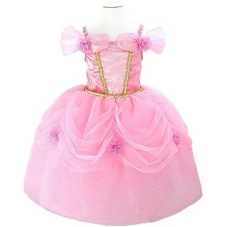 오로라 롱 핑크공주드레스 (고급지퍼형)