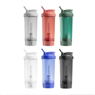 VOLTRX 電動搖搖杯 Protein Shaker 高蛋白自動攪拌杯 700ML 現貨 美國, 經典電動搖搖杯700ml-深綠色, 1個