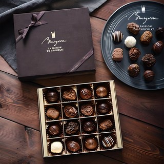 [선물추천] 벨기에 수제초콜릿 브로이어 어쏘트먼트 컬렉션 16P+쇼핑백 / Bruyerre Belgium Handmade Chocolate Gift Set, 232g, 1세트