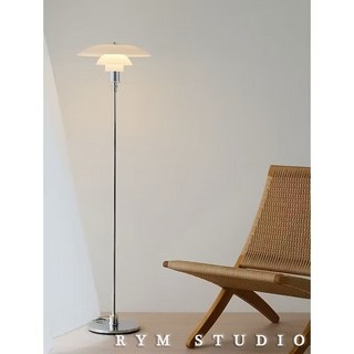 RYM studio 丹麥 PH3 玻璃落地燈 客廳臥室燈 飛碟造型 高顏值簡約風格立燈, 單色暖光
