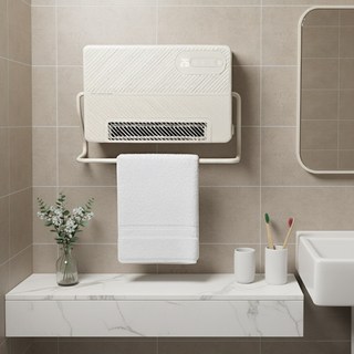 신일 욕실 화장실 온풍기 난방기 / 스탠드겸용 무타공 IPX4 등급 저소음 PTC 히터 / 26년 신제품, 색상