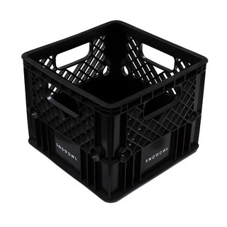 snowowl 牛奶箱, 黑色, 1個