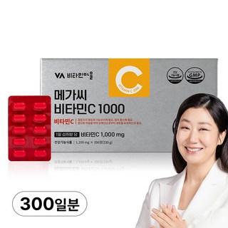 비타민마을 고함량 메가씨 비타민C 1000mg, 1개, 300정