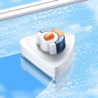 스피세프 양면 물탱크 창문청소 도구 자석 창문닦이 3-30mm 투께용, 화이트, 1개