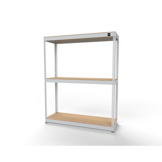 울트라랙 3단 모음 무볼트앵글 조립식앵글 선반 베란다선반 철제선반, 화이트