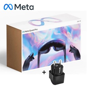 메타 퀘스트 프로 Meta Quest Pro + 변환 플러그(돼지코) - 페이셜 트래킹