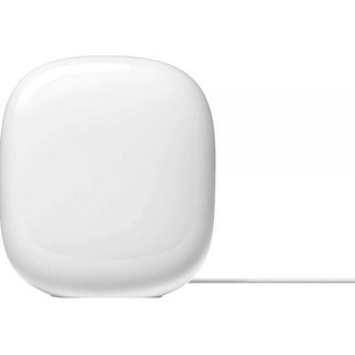 Google Nest WiFi Pro - 6E 빠른 속도와 전체 홈 커버리지를 갖춘 안정적인 Wi-Fi 시스템 메시 라우터 3팩 스노우 린넨 안개, 3개