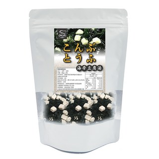 搭嘴好食 即食沖泡海帶豆腐湯 乾燥蔬菜系列 (海帶湯 豆腐湯 沖泡湯), 60g, 1個