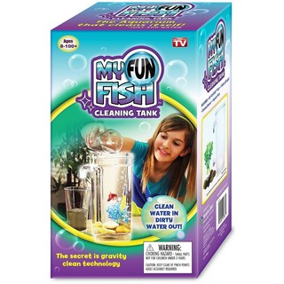 懶人迷你鬥魚圓形魚缸 免換水台灣現貨 桌面小魚缸, 1個, 懶人魚缸簡約小魚缸一盒(沒有造景石)