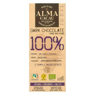 黑巧克力片, 100g, 1片