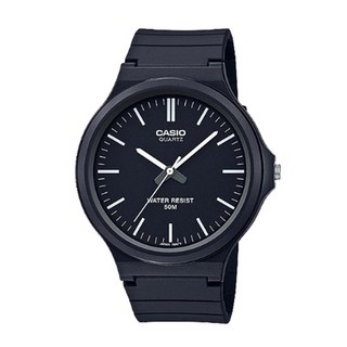 CASIO石英錶 MW-240 4公分大錶面 超薄大數字 簡單大方 考試專用 附CASIO公司貨保卡