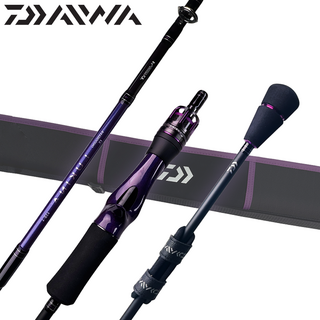 다이와 루키나 BJ EX 광어 다운샷 외수질 붉바리 우럭 농어 로드 낚시대, 블랙