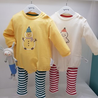 아가방 60% 겨울 베이비페어! 크리스마스 선물 배앓이방지 배덮는 바지 유아 바디수트 상하세트 크리스마스 유아 상하복 캡추천 신생아 백일 편한 외출복 기특한 상하복