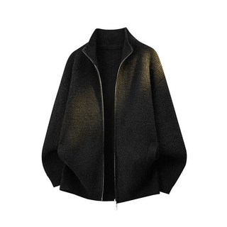 毛衣女男休閒針織保暖衣仿羊毛衣長袖上衣韓版厚毛線衣內搭打底衫重磅立領男上衣寬鬆防風防寒柔軟舒適針織衫秋冬工作開衫針織上衣