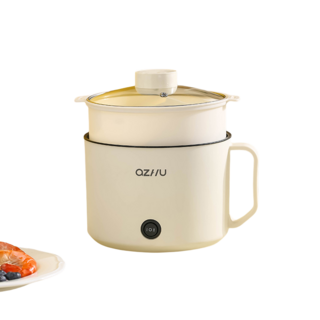 2IN1 멀티쿠커 전기냄비 라면 냄비, 베이지, ERTW-562 베이지