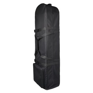 제주 라운딩여행 워터프루프 바퀴달린 골프캐리어 골프백보호 캐디백커버 넉넉한수납, BLACK