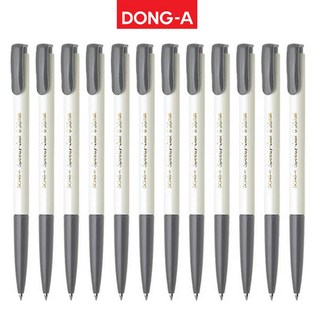 [위니즈] 동아 부드러운 초점도 스피디볼 유성 볼펜 12자루, 1세트, 0.38mm 검정