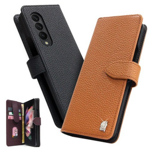 국내자체제작 오플 가죽 5만원펼쳐서수납 카드수납 장지갑형 접이식 수첩형 다이어리케이스 핸드폰케이스 갤럭시 Z 폴드 3 케이스 폴드3케이스 F926