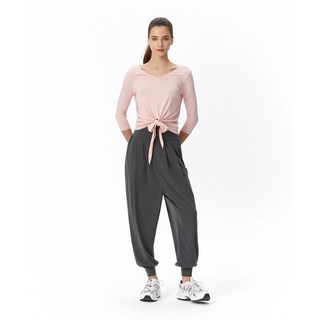 [백화점매장출고] 뮬라웨어 커버업 활용도가 좋은 리버스 타이 업 롱 슬리브 AWNETL302