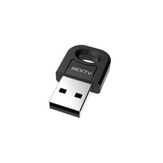 NEXTU 509BT PC 노트북 데스크탑 USB 무선 블루투스 5.0 동글, 블랙, NEXTU 509BT 동글