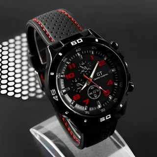 男士防水運動手錶 輕巧矽膠錶帶 數字電子錶 男士禮物