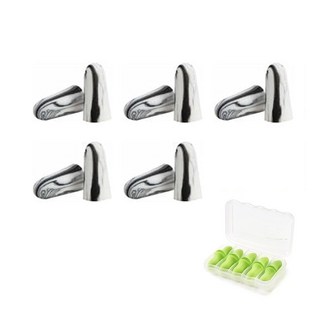 Moldex Zebras 斑馬系列耳塞 NRR33 舒適降噪 獨立包裝 美國製造, 1套, 5個裝