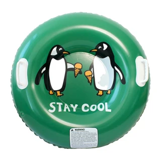 환경 친화적인 PVC 인플레이터블 스노우 튜브 14세 이상용 썰매 견고한 방수 겨울 야외 스키