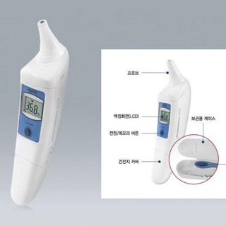 체온계 A-2614 디지털체온계 적외선귀체온계 적외선체온계, 1개