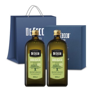 데체코 유기농 엑스트라버진 올리브오일 선물세트 x 5세트 명절고급선물 De Cecco Organic Extra Virgin Olive Oil, 500ml