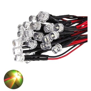 12V 3파이 컬러풀슬로우 플랫 와이어 케이블 LED DIY 절 사찰 기도등 불교 촛불 인테리어 연꽃초 조명 용품 수리 무드등 차량 오토바이 튜닝, 10개