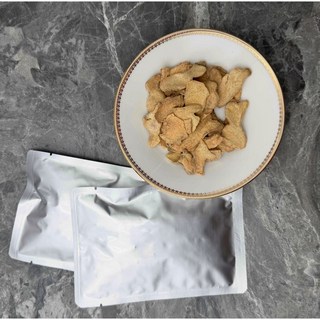 信全老舖 台灣薑片 乾薑片 冷凍乾燥薑片 凍乾薑片 食品級厚鋁箔袋獨立包裝 12g 露營火鍋泡麵薑母鴨 乾燥食材, 1個