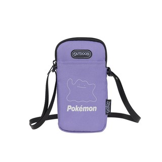 OUTDOOR 斜背包 寶可夢 Pokemon 夜光百變怪 手機包 側背包 小包包 ODGO23Q10 得意時袋, 紫色