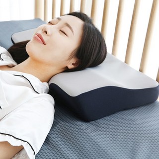 꿀잠 수면 베개 국내산 숙면 베개, 디럭스 경추 베개, 1개