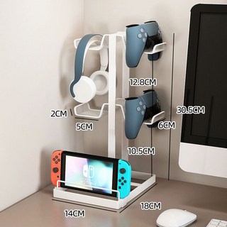 게임 패드 거치대 아크릴 스위치 컨트롤러 수직 충전 쿨링 듀얼쇼크 프로콘, 1개, 기본형 화이트, 기본 모델명/품번