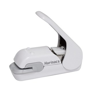 Harinacs 無針釘書機，安全環保，輕巧易攜，辦公學習好幫手, 白色, 1個