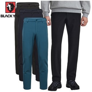 블랙야크 남성 기모 바지 등산복 빅사이즈 메이져 겨울 골프 낚시 트레킹 출근 사무실 등산 팬츠 슬랙스
