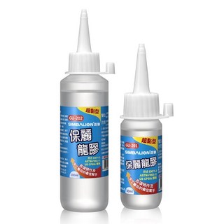 雄獅 超黏型保麗龍膠 (GU-201 /30ml) (GU-202 /100ml) ，模型製作、手工藝品適用，快速乾燥、安全無毒, 1個, GU-201 /30ml