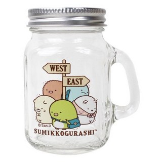 角落小夥伴 萬用梅森罐 收納 置物 梅森杯 角落生物玻璃罐 台灣製, 1個, 旅行