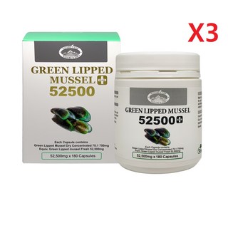 호주 네이쳐스탑 초록홍합 52500 180캡슐 x 3, 3개, 180정